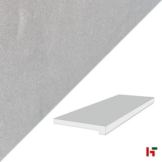 Zwembadboorden & vijverranden - Imperial blue, Natuursteen Zwembadboord - Blauwsteen 100 x 35 x 3 / 5 cm Recht verzoet Gezandschuurd - Private label