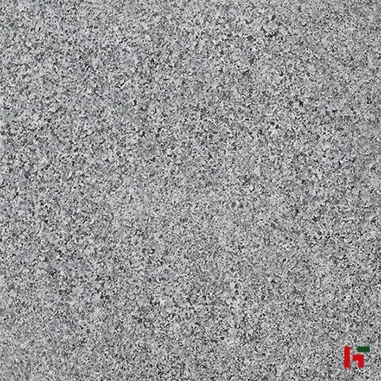 Zwembadboorden & vijverranden - Nature Grey, Natuursteen Zwembadboord - Graniet Hoekradius Rechts - 53 x 50 x 3 / 5 cm Afgerond 180° verzoet Gevlamd - Private label