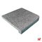 Zwembadboorden & vijverranden - Oriental Black, Natuursteen Zwembadboord - Basalt Buitenhoek 35 x 35 x 3 / 5 cm Recht verzoet Gevlamd & Geborsteld - Private label
