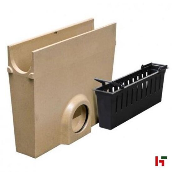 Afvoergoten - Multidrain, Afvoergoot Zandvanger - 50 cm Multidrain 150 Gootelement met rooster - ACO