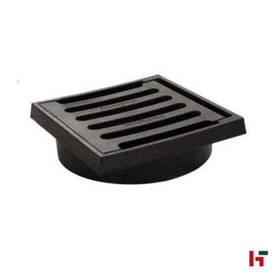 Afvoerputten - Straatkolk rooster 33 x 33 cm - Ø 315 mm Gietijzer C250kN - Private label