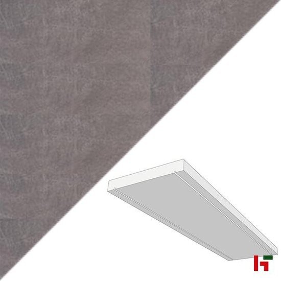 Muurkappen & dekstenen - Vietnamees blauw, Natuursteen Muurkap - Blauwsteen 100 x 40 x 4 cm Geschuurd - Stoneline