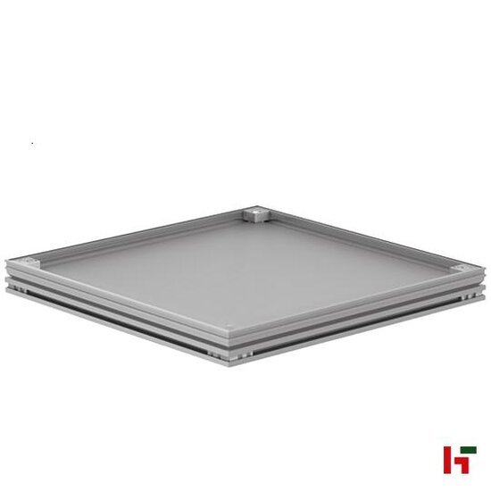 Putdeksels & roosters - Tegeldeksel, AluCover Light Low - Aluminium 30x30cm - ACO