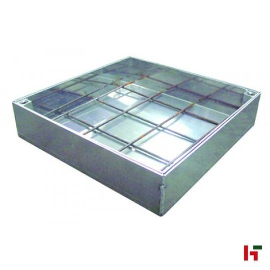 Putdeksels & roosters - Klinkerdeksel, BASIC - Aluminium 50x50cm 100mm - Private label