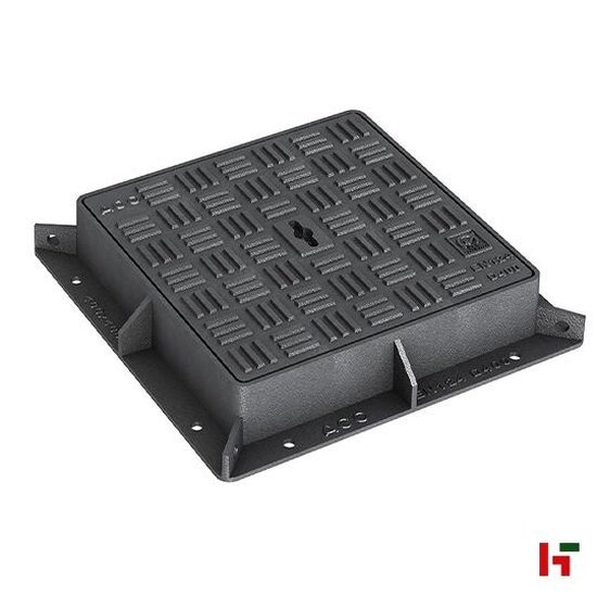 Putdeksels & roosters - Putdeksel, RecTop - Gietijzer D400kN 120x120cm - ACO
