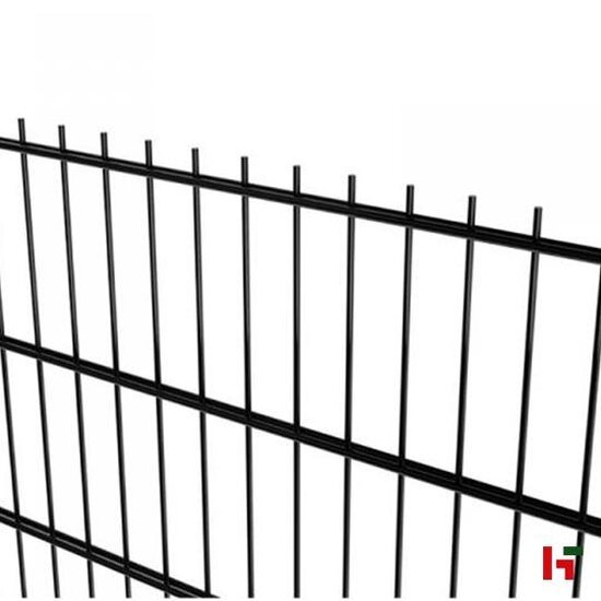 Steenkorven & grindschutting - 2D Draadpaneel Super Groen (RAL 6005) 250 cm 100 cm - Private label