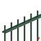 Draadafsluiting - 2D Draadpaneel Super Groen (RAL 6005) 250 cm 243 cm - Private label