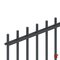 Steenkorven & grindschutting - 2D Draadpaneel Super Antraciet (RAL 7016) 250 cm 203 cm - Private label