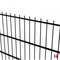 Draadafsluiting - 2D Draadpaneel Super Antraciet (RAL 7016) 250 cm 243 cm - Private label