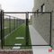 Draadafsluiting - Gelakte poort - Dubbel Zwart (RAL 9005) 150 cm 2 x 100 cm - Private label