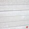 Structuur schutting - Sierbetonplaat met structuur - decoratieve betonplaat voor tuinafsluiting Grijs Prestige glad Rechte plaat 199 x 38,5 cm - Private label