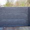 Structuur schutting - Sierbetonplaat met structuur - decoratieve betonplaat voor tuinafsluiting Grijs Toscane Rechte plaat 199 x 38,5 cm - Private label