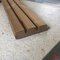 Houten omheining - Thermowood tand & groef triple profiel planken, Geschaafd 32 x 132 mm 186 cm Bovenplank - Private label