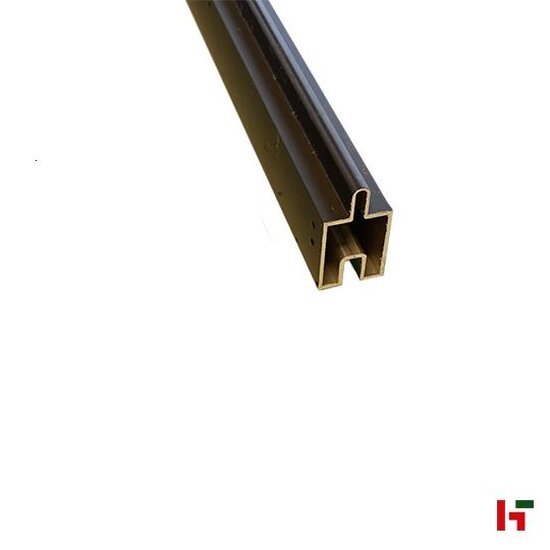 Composiet schutting - Suprafence, Onderprofiel Black 180 cm - Supradeck