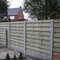 Betonschutting - Betonpaal met ronde kop Grijs Hoekpaal 275 / 205 cm - Private label