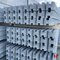 Betonschutting - Betonpaal met ronde kop Grijs Tussenpaal 330 / 260 cm - Private label