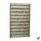 Houten schutting - Houten tuinpoort, groen geïmpregneerd Standaard Dubbele poort - Private label
