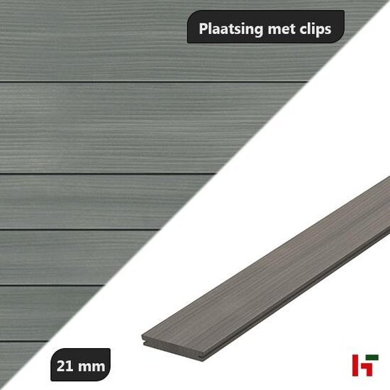 Composiet terrasplanken - Megawood Composiet terrasplanken Tonka Signum - 21x145mm 420cm - Megawood
