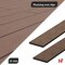Composiet terrasplanken - Megawood Composiet terrasplanken Lavabruin Premium Plus Jumbo - 21x242mm 420cm - Megawood