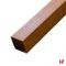 Constructie opbouw - Hardhouten onderligger 45 x 45 mm Verschillende lengtes - Private label