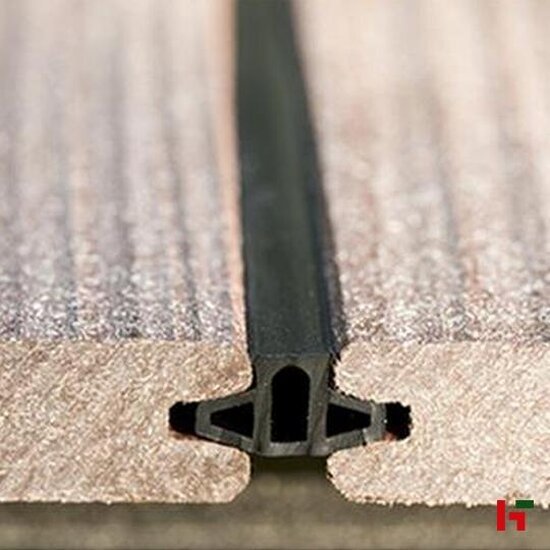 Composiet terrasplanken - Megawood, Groeflijst voor gesloten voeg 8 x 21 mm 100 m - Megawood