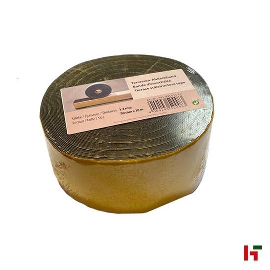 Houten terrasplanken - Afdektape voor terrassen 20 m 80 mm - SWG