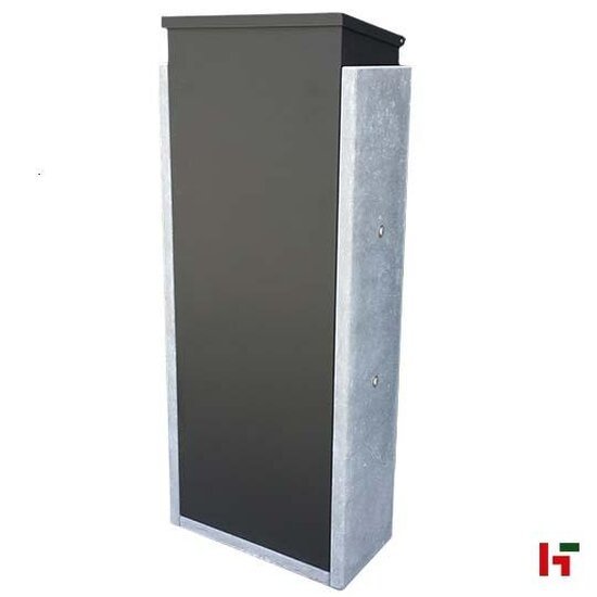 Brievenbussen - Pakketbrievenbus, Torino Big RR Black - VASP