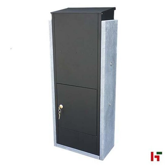 Brievenbussen - Pakketbrievenbus, Torino Big RR Black - VASP