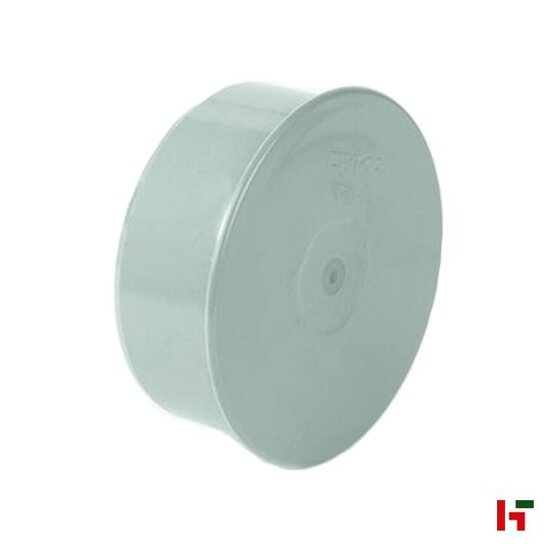 Riolering & sanitair - PVC Eindkap Grijs In de mof Ø 110 mm - Private label