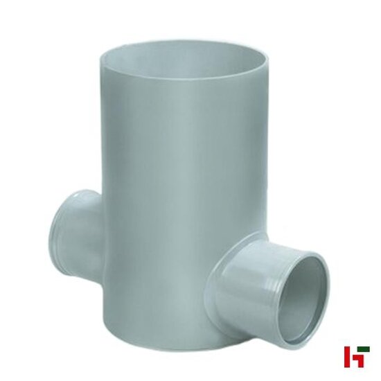 Riolering & sanitair - PVC Toezichtsput Grijs 500 mm 2x160mm Ø315mm - Private label