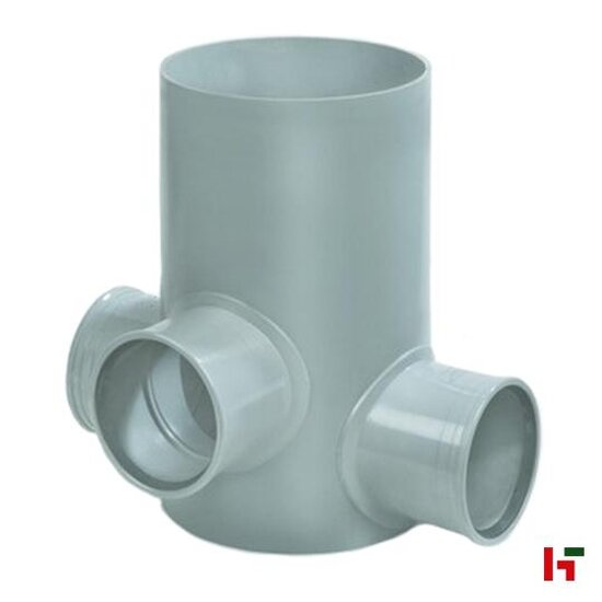 Riolering & sanitair - PVC Toezichtsput Grijs 500 mm 3x160mm Ø315mm - Private label