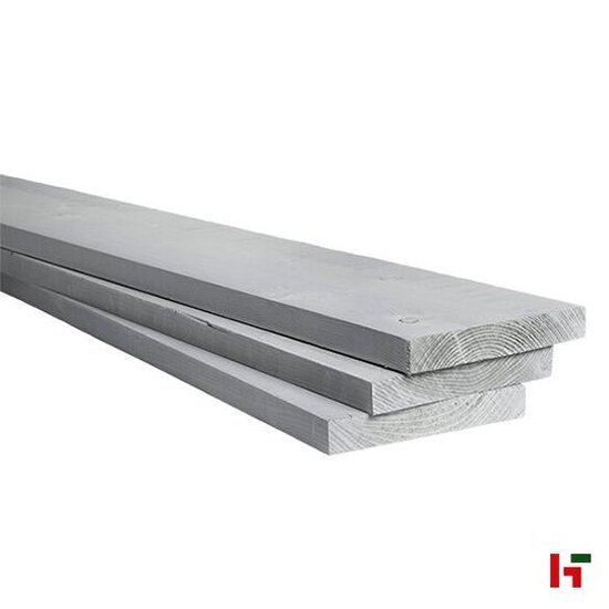 Constructiehout - Grenen Steigerhout 30 x 195 mm 500 cm Grijs Geïmpregneerd - Private label