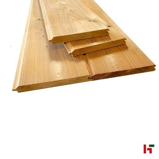 Houten gevelbekleding - Thermowood planchette, Geschaafd 17 x 142 mm Verschillende lengtes - Private label