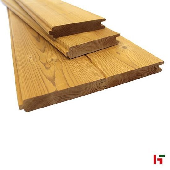 Houten schutting - Thermowood tand en groef planken, Geschaafd 27 x 145 mm Verschillende lengtes - Private label