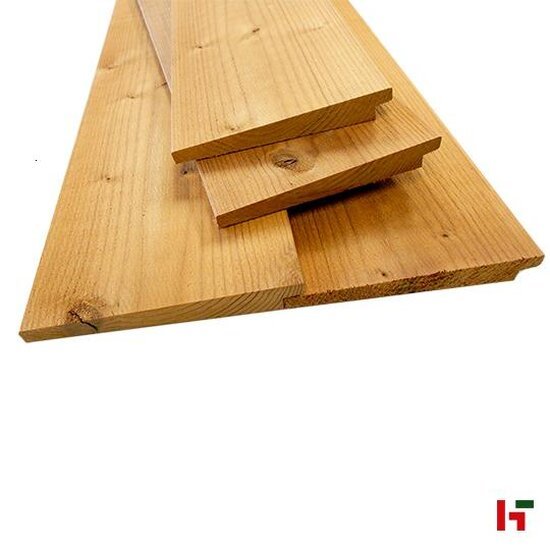 Houten gevelbekleding - Thermowood gevelsiding, Geschaafd 21 x 185 mm Verschillende lengtes - Private label