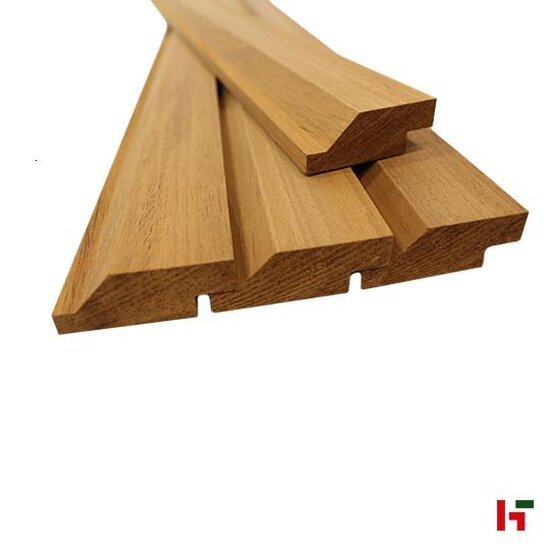 Houten gevelbekleding - Thermowood ayous gevelsiding, Geschaafd 26 x 68 mm Verschillende lengtes Rabat - Private label