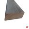 Houten gevelbekleding - Lariks gevelprofiel parallello, Geschaafd 27 x 68 mm 400 cm Vergrijsd - Private label