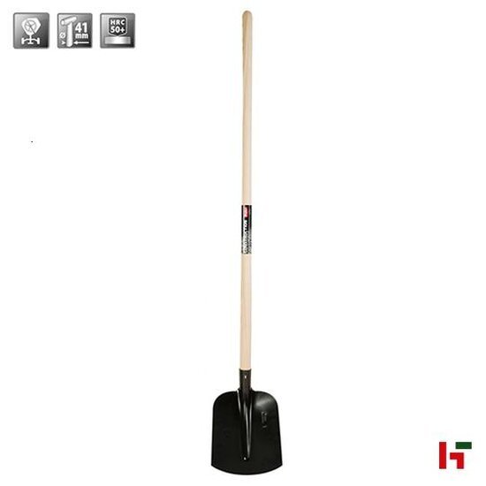 Graven & scheppen - Polet Zandschop N ° 1 Houten steel 1,3 m - Beuk - Polet